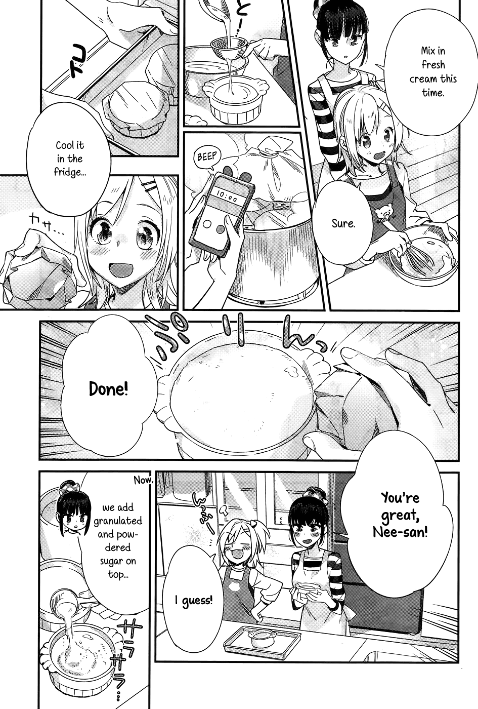 Shinmai Shimai no Futari Gohan Chapter 11 page 12 - Chapter 11: Crème Brûlée