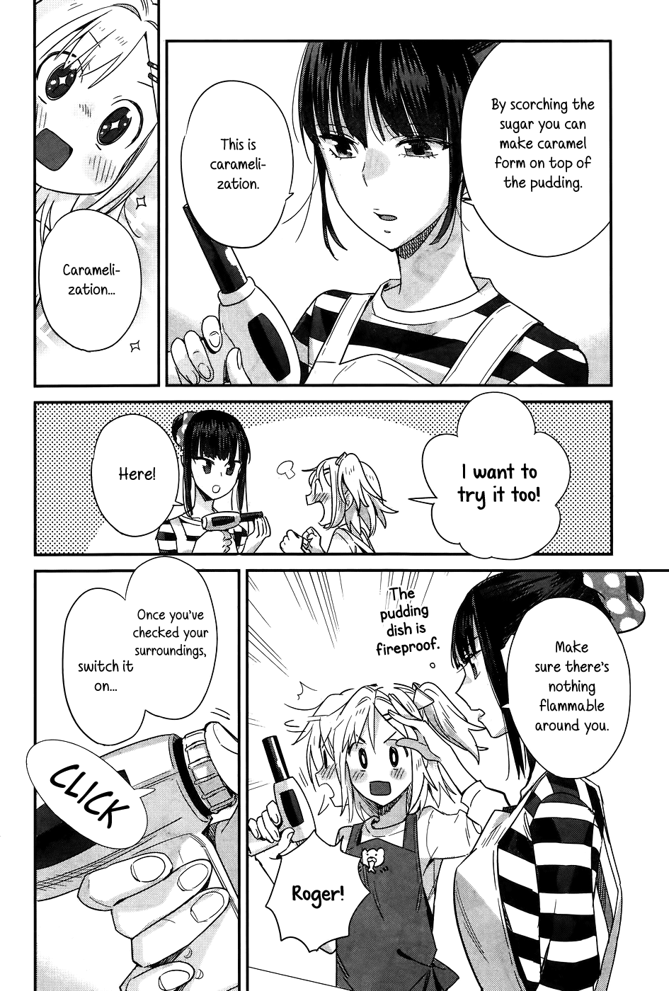 Shinmai Shimai no Futari Gohan Chapter 11 page 15 - Chapter 11: Crème Brûlée