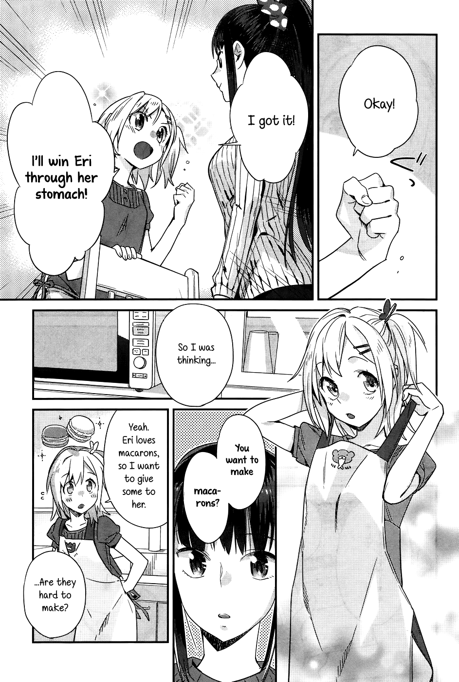 Shinmai Shimai no Futari Gohan Chapter 12 page 11 - Chapter 12: Macarons