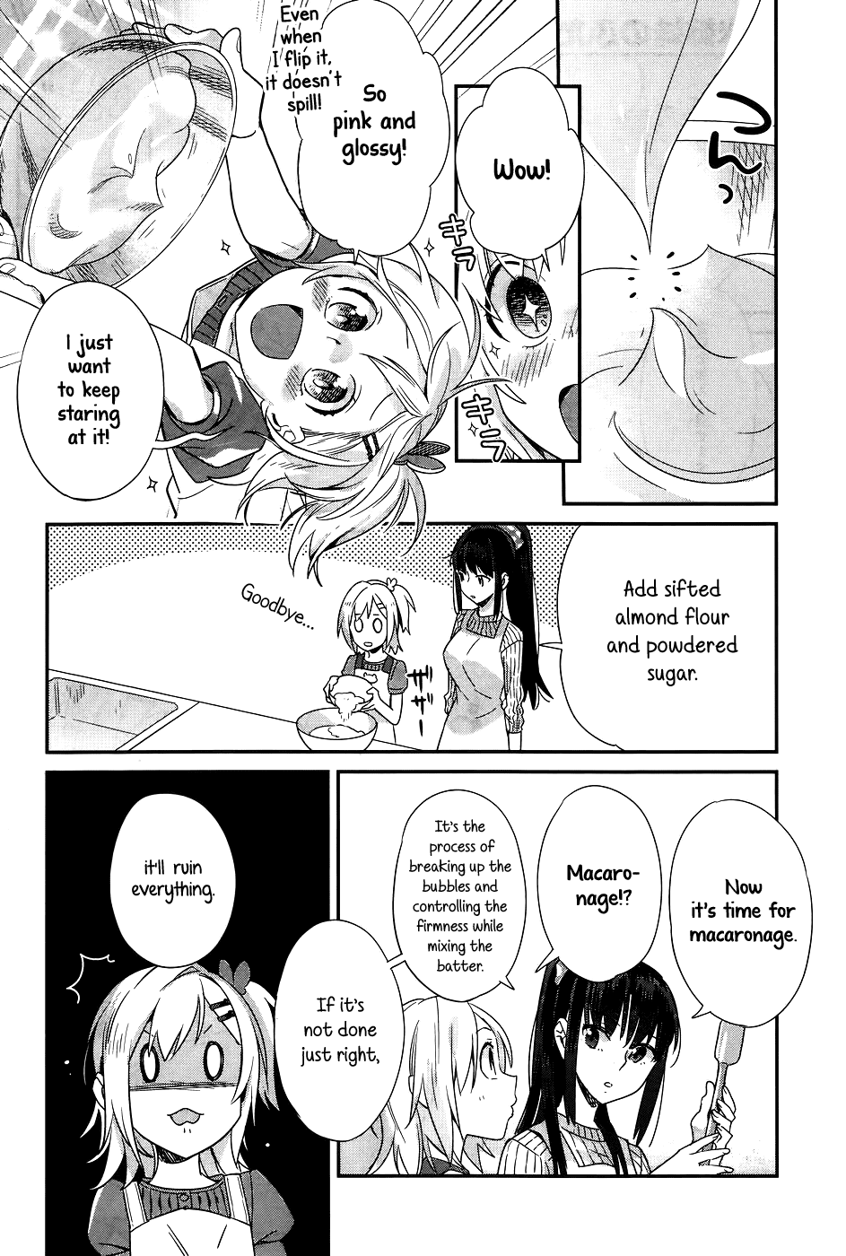 Shinmai Shimai no Futari Gohan Chapter 12 page 14 - Chapter 12: Macarons
