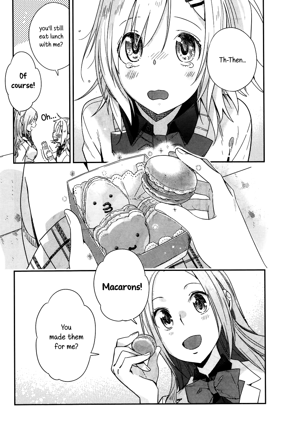 Shinmai Shimai no Futari Gohan Chapter 12 page 22 - Chapter 12: Macarons
