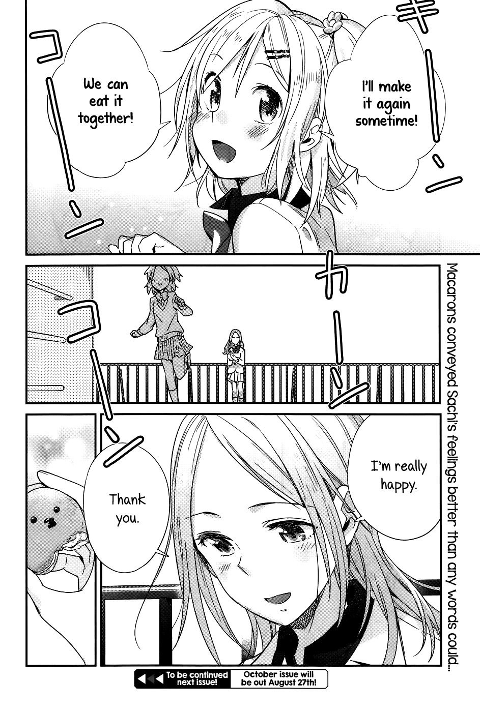 Shinmai Shimai no Futari Gohan Chapter 12 page 24 - Chapter 12: Macarons