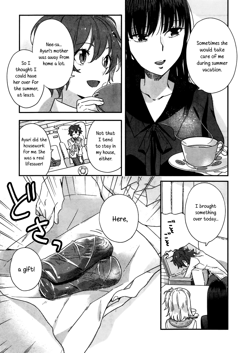 Shinmai Shimai no Futari Gohan Chapter 13 page 7 - Chapter 13: Game