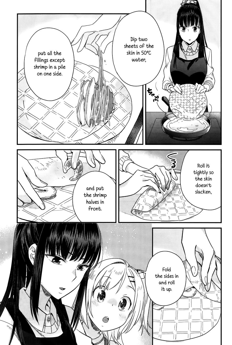 Shinmai Shimai no Futari Gohan Chapter 14 page 17 - Chapter 14: Summer Rolls