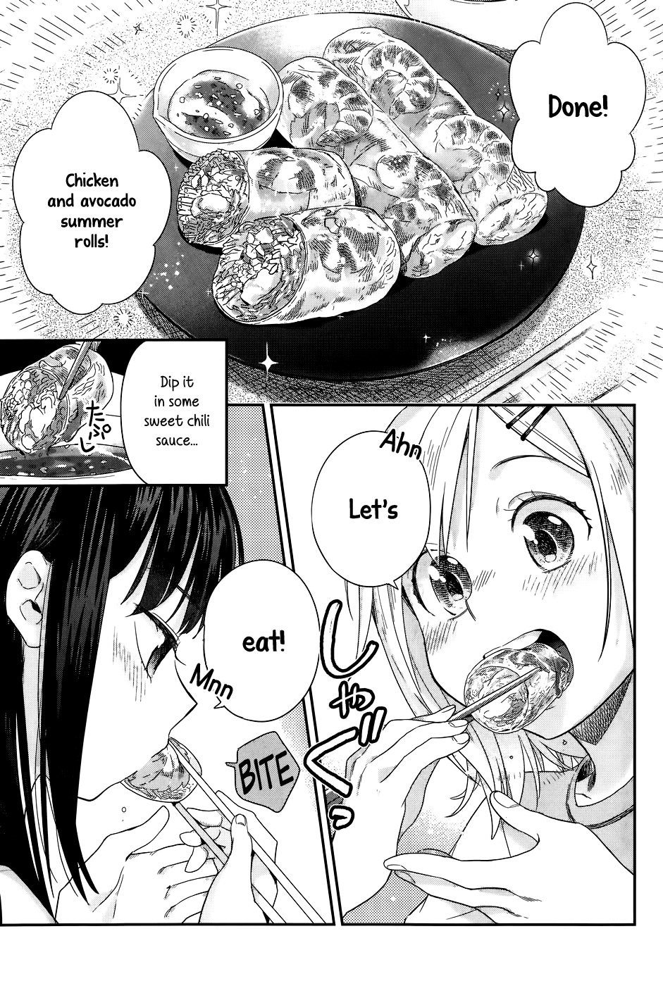 Shinmai Shimai no Futari Gohan Chapter 14 page 19 - Chapter 14: Summer Rolls