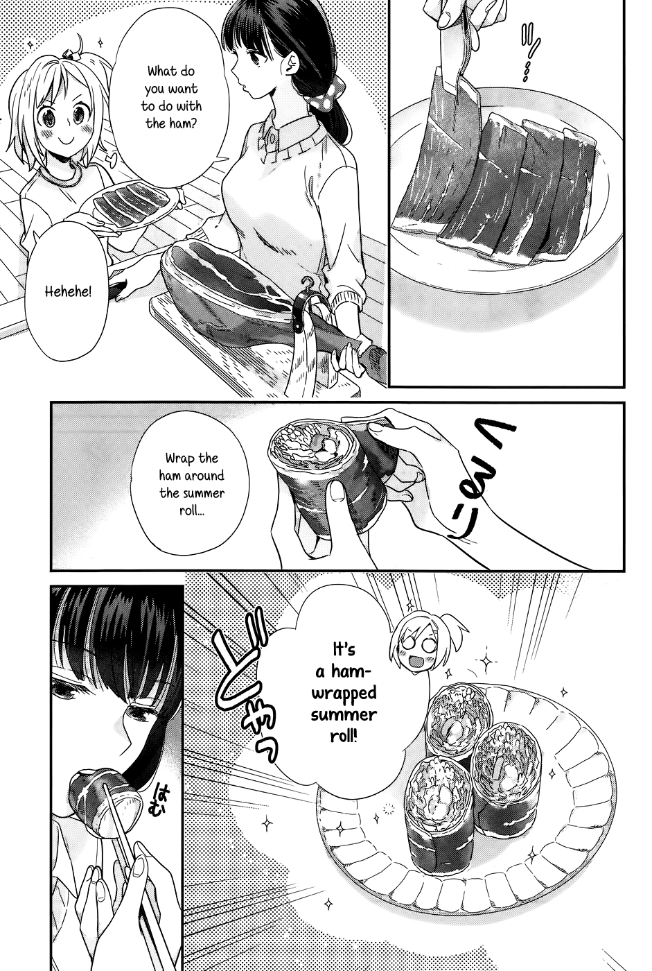 Shinmai Shimai no Futari Gohan Chapter 14 page 21 - Chapter 14: Summer Rolls
