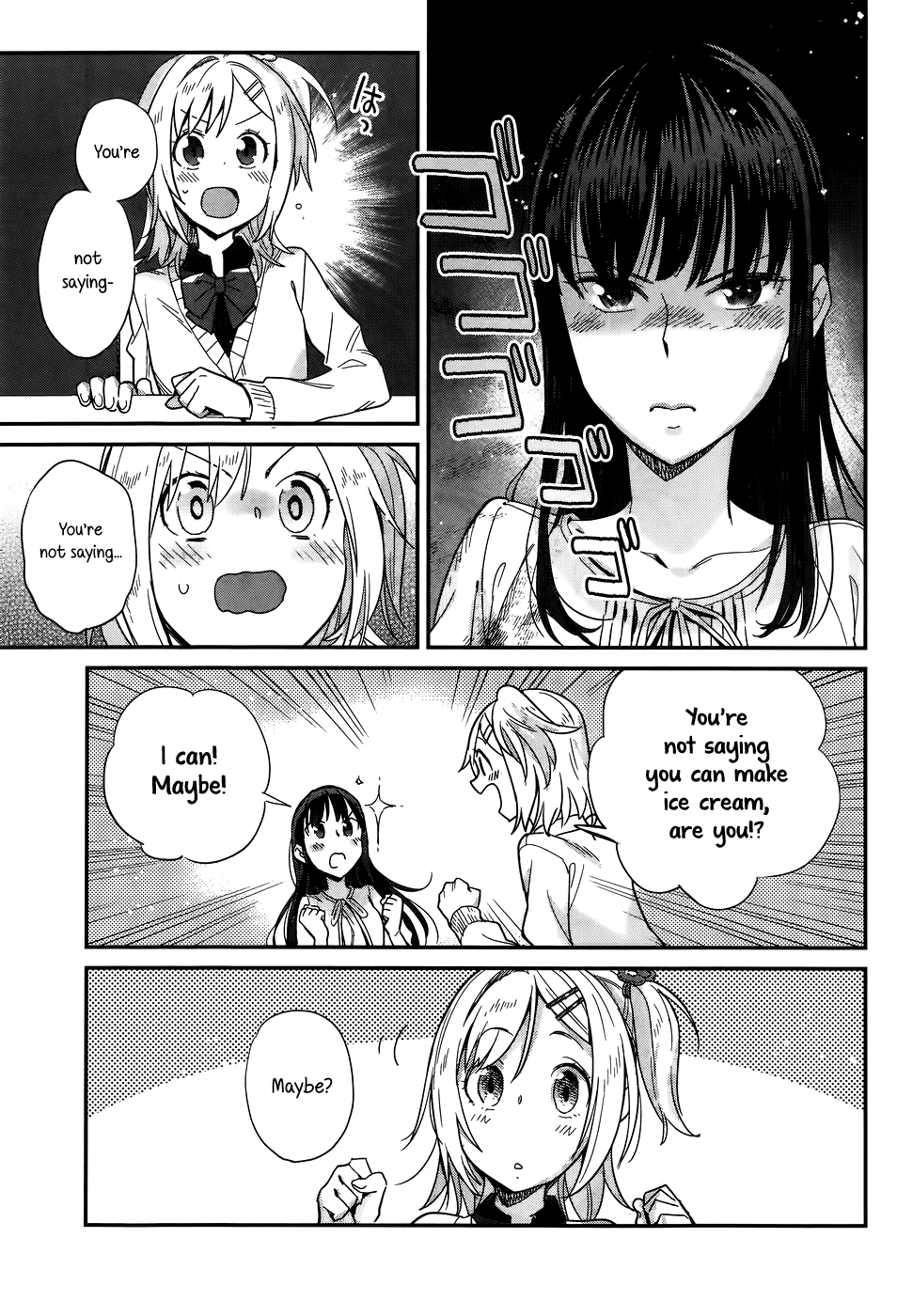 Shinmai Shimai no Futari Gohan Chapter 15 page 5 - Chapter 15: Rum Raisin Ice Cream