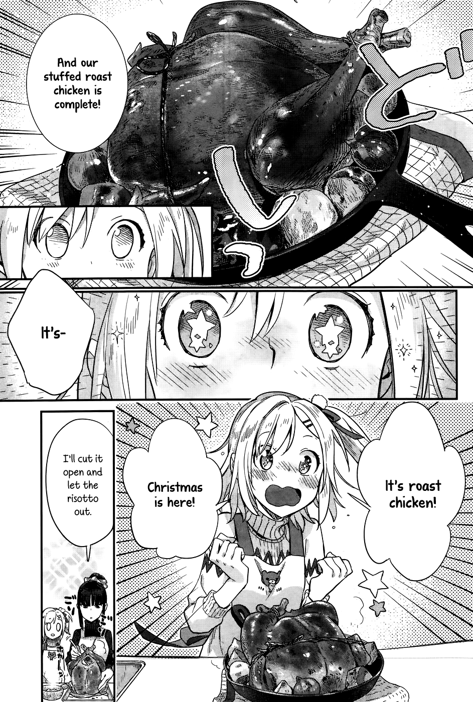 Shinmai Shimai no Futari Gohan Chapter 16 page 15 - Chapter 16: Roast Chicken