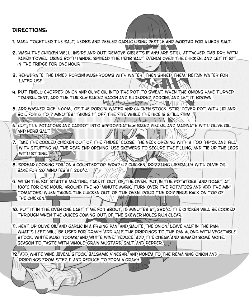 Shinmai Shimai no Futari Gohan Chapter 16 page 24 - Chapter 16: Roast Chicken