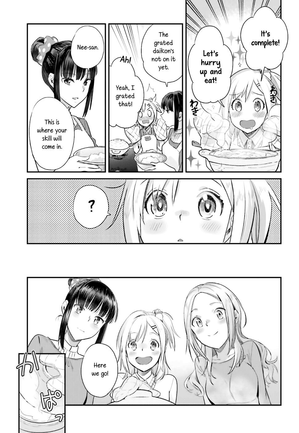 Shinmai Shimai no Futari Gohan Chapter 17 page 13 - Chapter 17: Mizorenabe