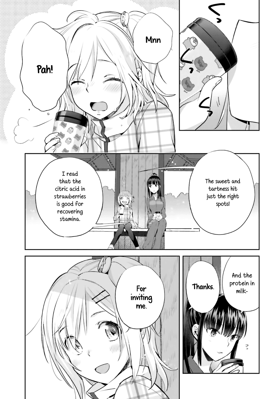 Shinmai Shimai no Futari Gohan Chapter 18 page 16 - Chapter 18: Strawberry Milk
