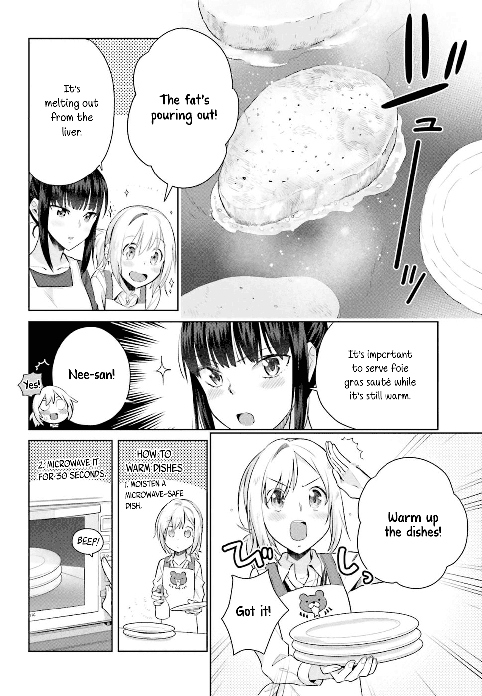 Shinmai Shimai no Futari Gohan Chapter 19 page 10 - Chapter 19: Foie gras