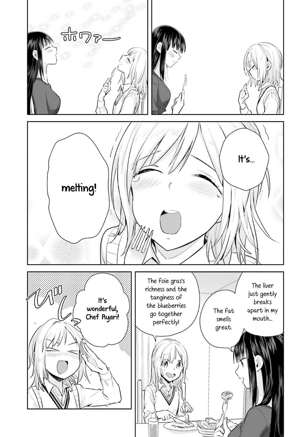 Shinmai Shimai no Futari Gohan Chapter 19 page 15 - Chapter 19: Foie gras