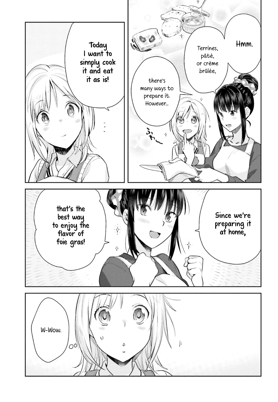 Shinmai Shimai no Futari Gohan Chapter 19 page 7 - Chapter 19: Foie gras