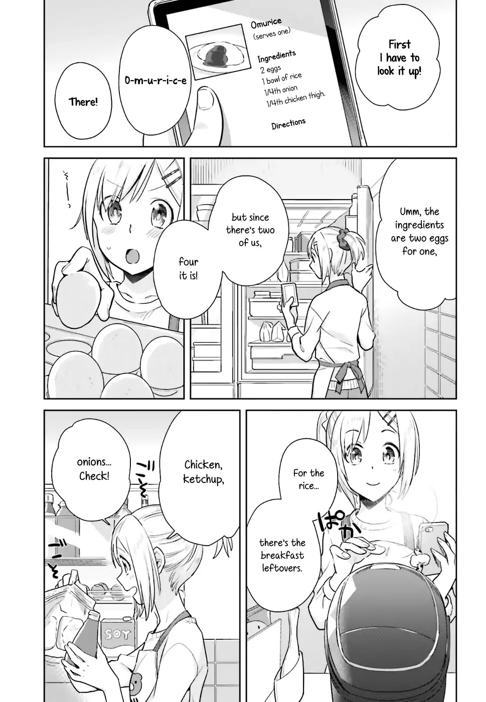 Shinmai Shimai no Futari Gohan Chapter 20 page 7 - Chapter 20: Omurice