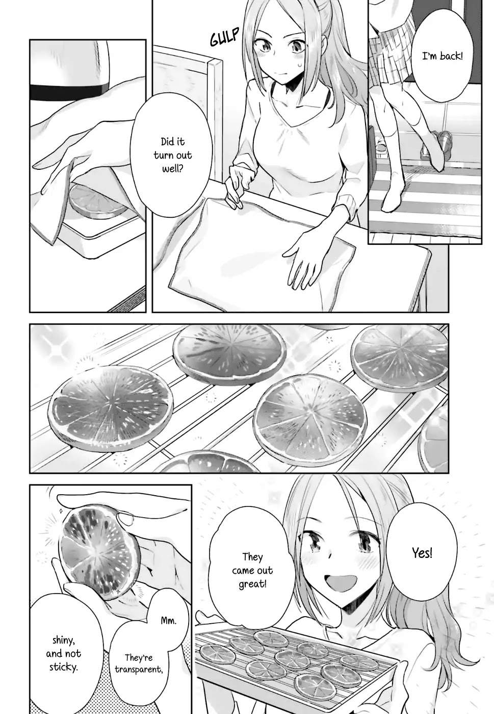 Shinmai Shimai no Futari Gohan Chapter 21 page 8 - Chapter 21: Orangette