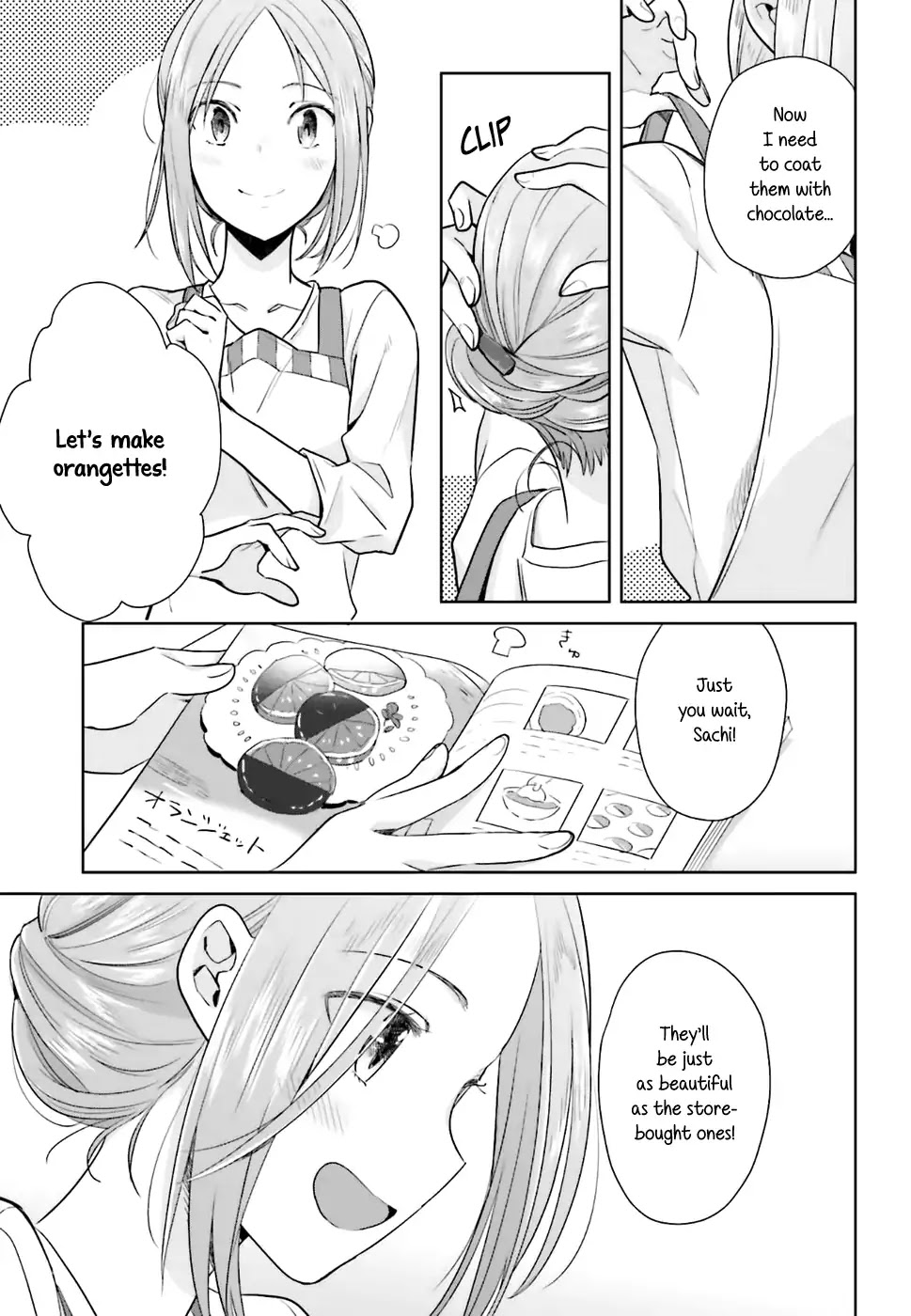 Shinmai Shimai no Futari Gohan Chapter 21 page 9 - Chapter 21: Orangette
