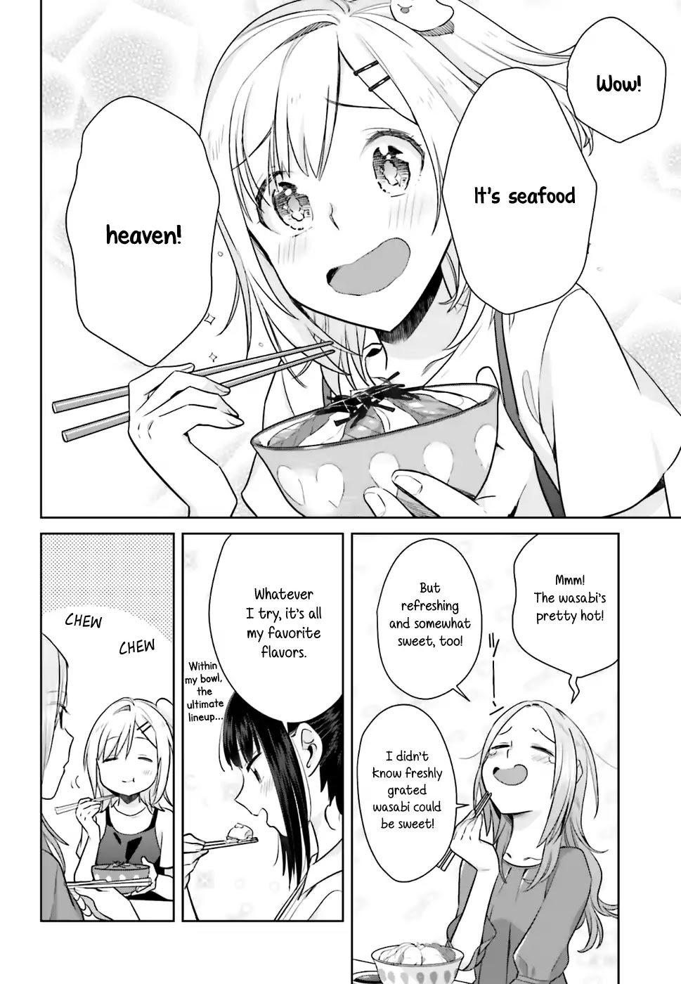 Shinmai Shimai no Futari Gohan Chapter 22 page 18 - Chapter 22: Kaisen-don