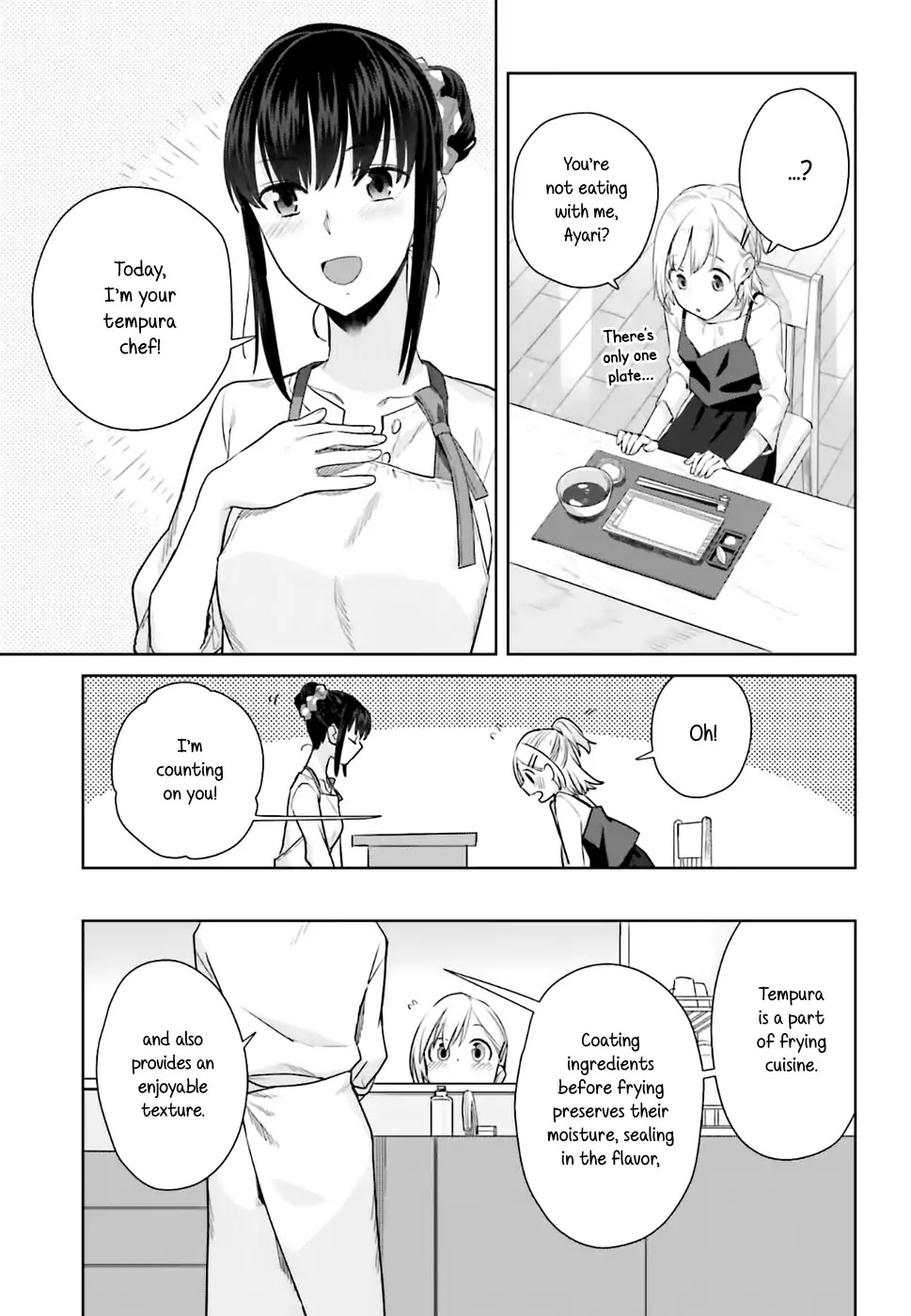 Shinmai Shimai no Futari Gohan Chapter 23 page 10 - Chapter 23: Tempura