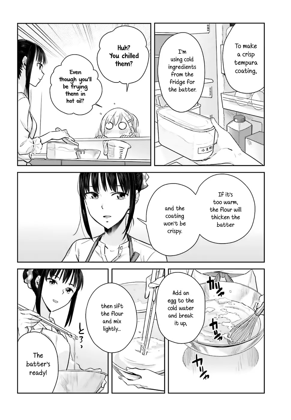 Shinmai Shimai no Futari Gohan Chapter 23 page 11 - Chapter 23: Tempura