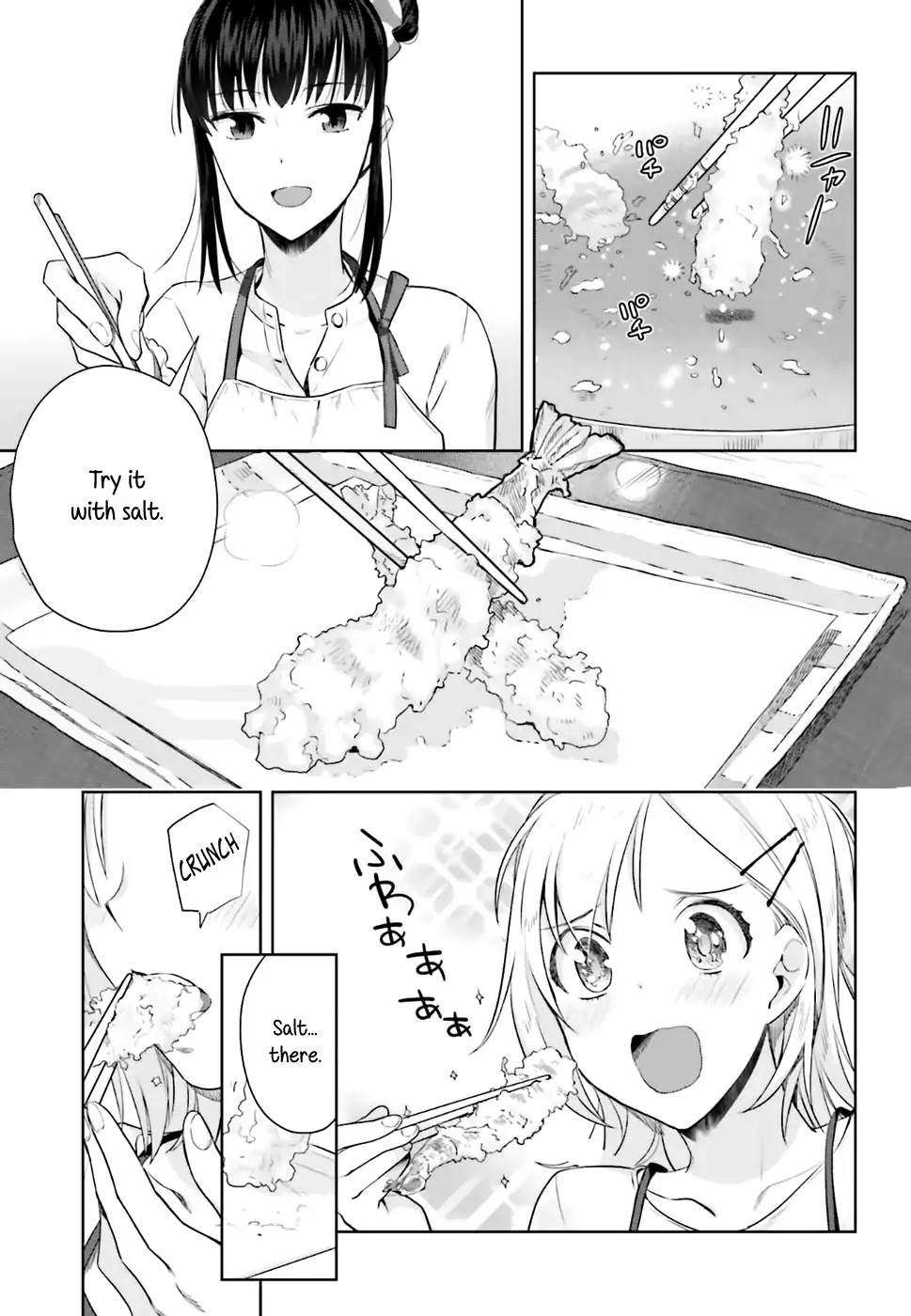 Shinmai Shimai no Futari Gohan Chapter 23 page 14 - Chapter 23: Tempura