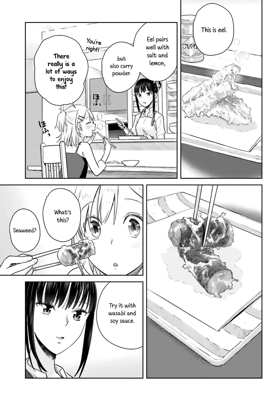 Shinmai Shimai no Futari Gohan Chapter 23 page 18 - Chapter 23: Tempura