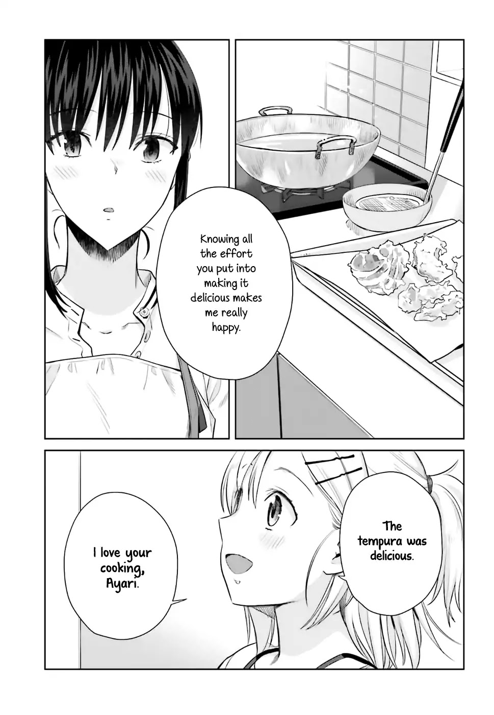 Shinmai Shimai no Futari Gohan Chapter 23 page 22 - Chapter 23: Tempura