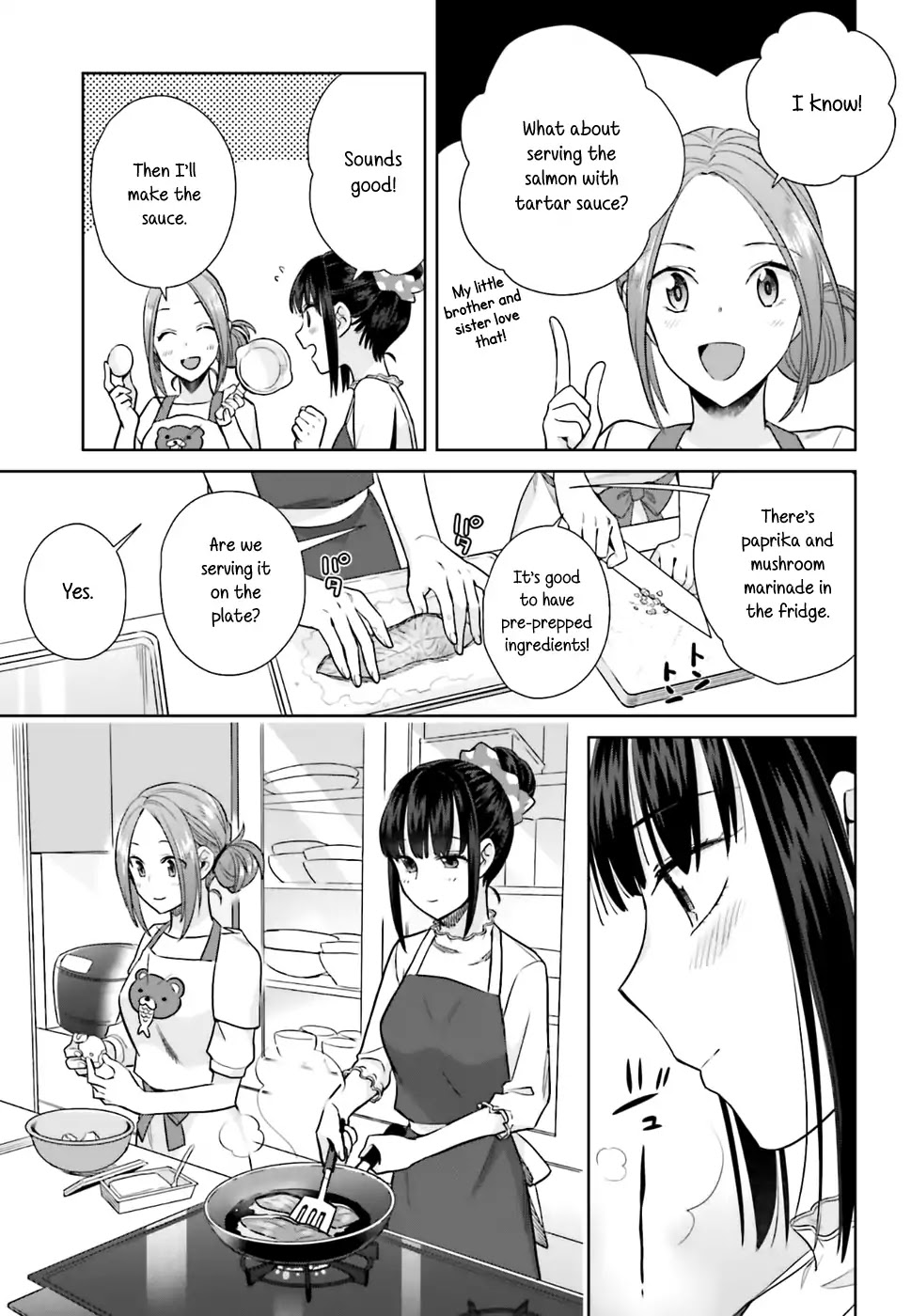Shinmai Shimai no Futari Gohan Chapter 24 page 21 - Chapter 24: Jannson's Temptation
