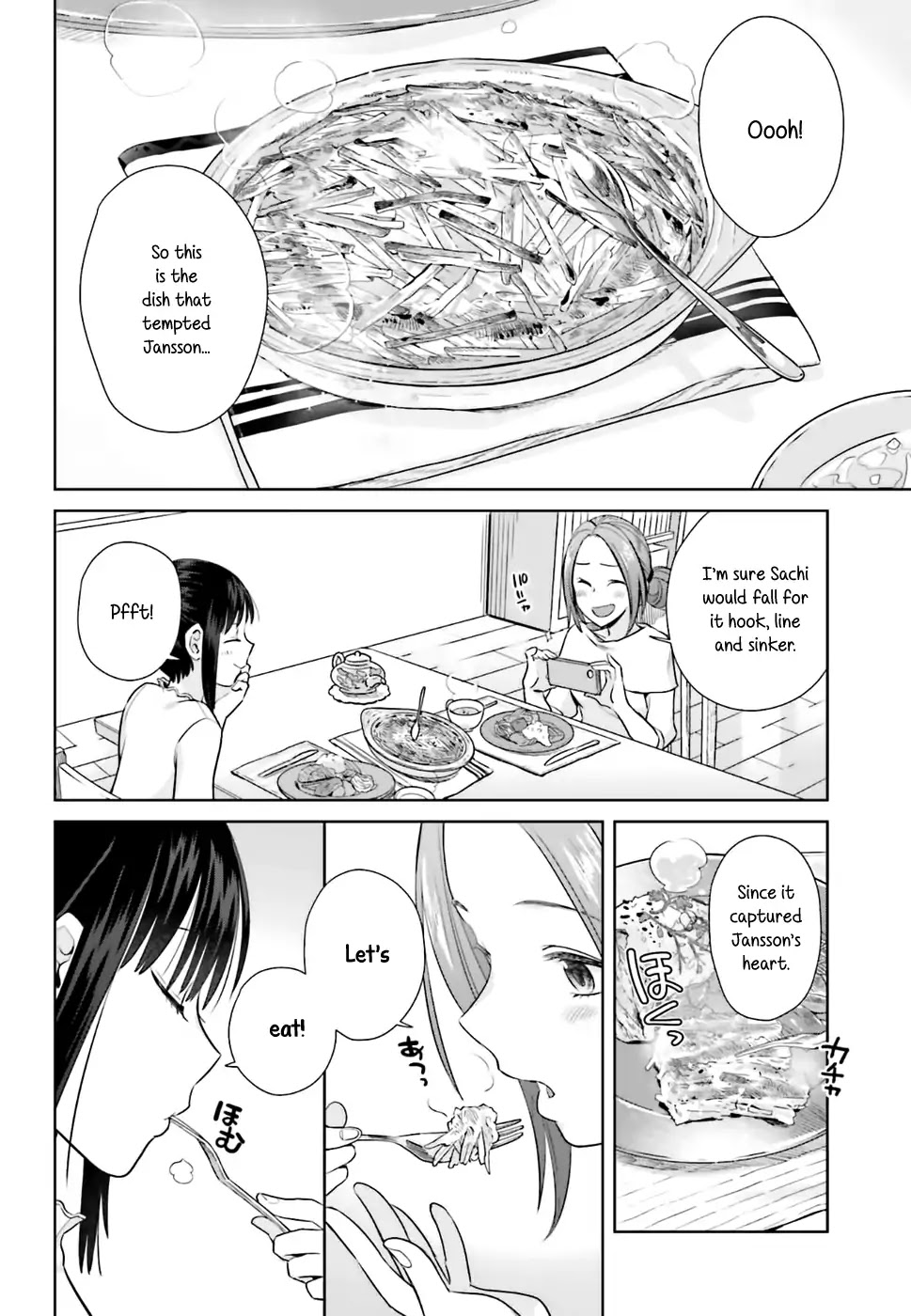 Shinmai Shimai no Futari Gohan Chapter 24 page 22 - Chapter 24: Jannson's Temptation
