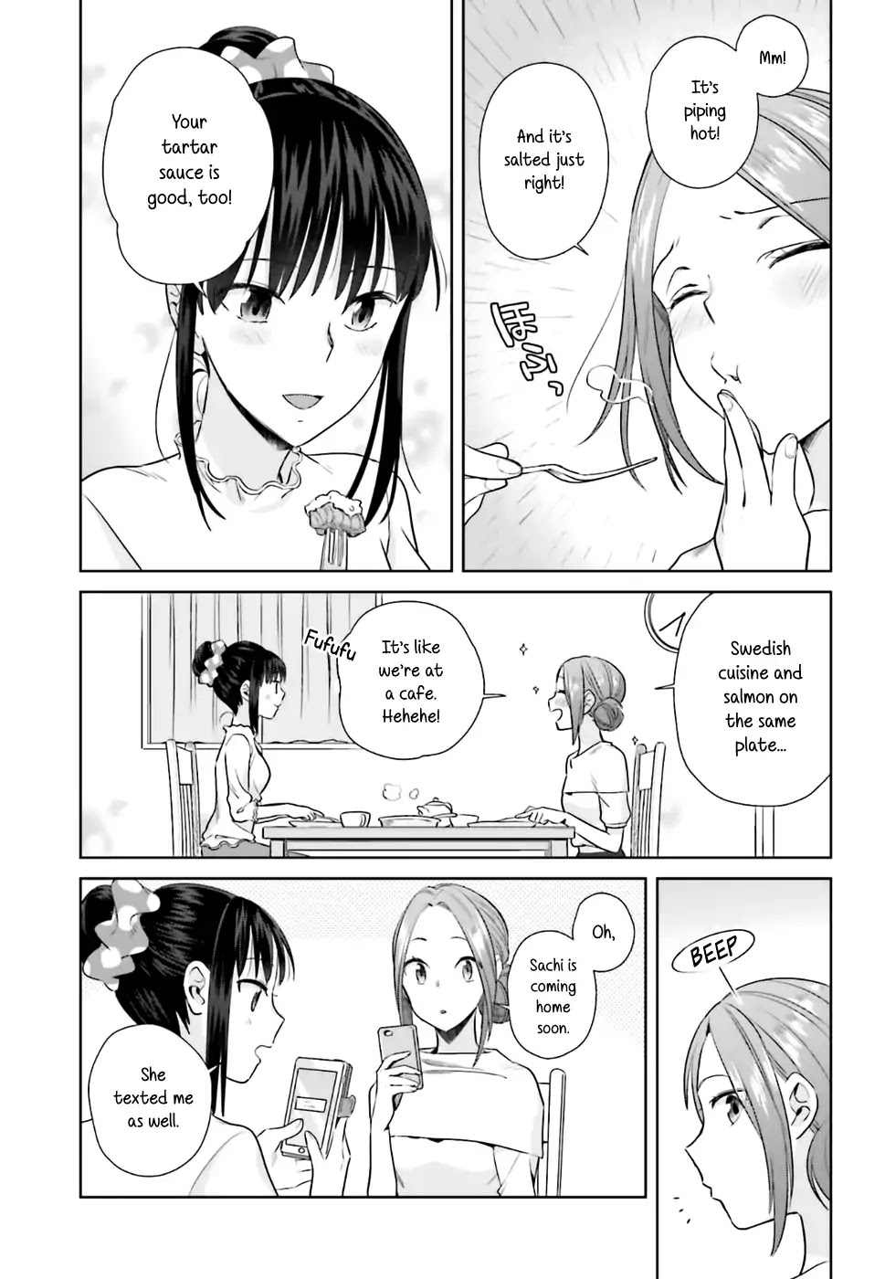 Shinmai Shimai no Futari Gohan Chapter 24 page 23 - Chapter 24: Jannson's Temptation