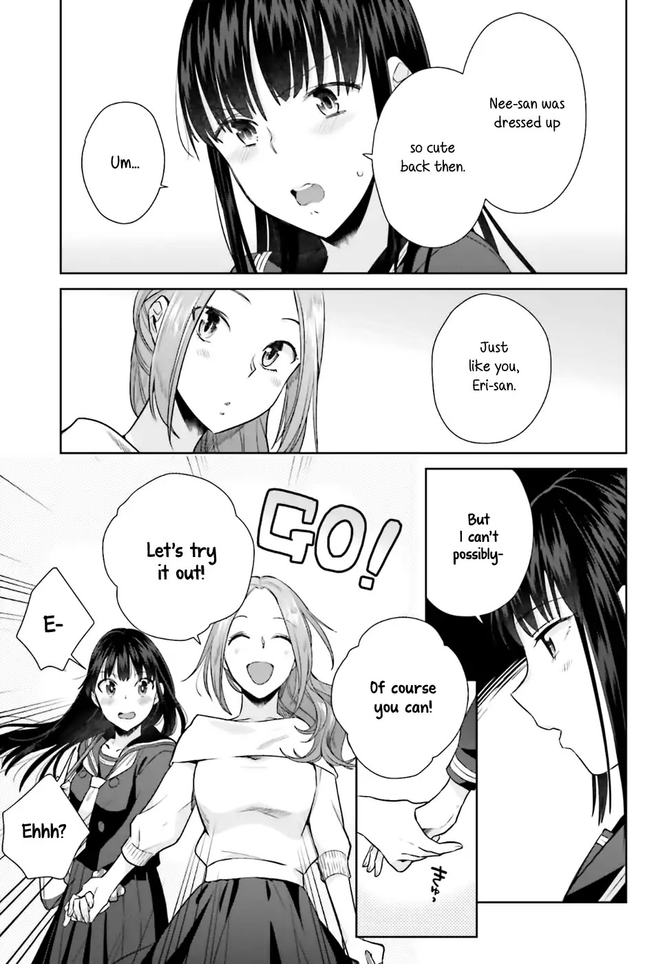 Shinmai Shimai no Futari Gohan Chapter 24 page 9 - Chapter 24: Jannson's Temptation