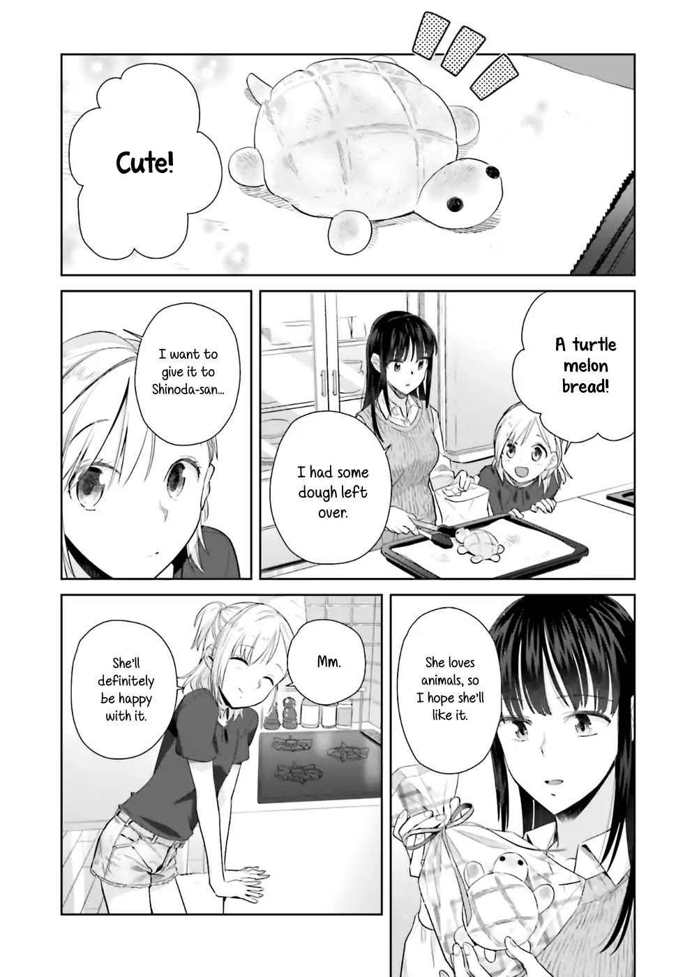 Shinmai Shimai no Futari Gohan Chapter 26 page 19 - Chapter 26: Melon Bread