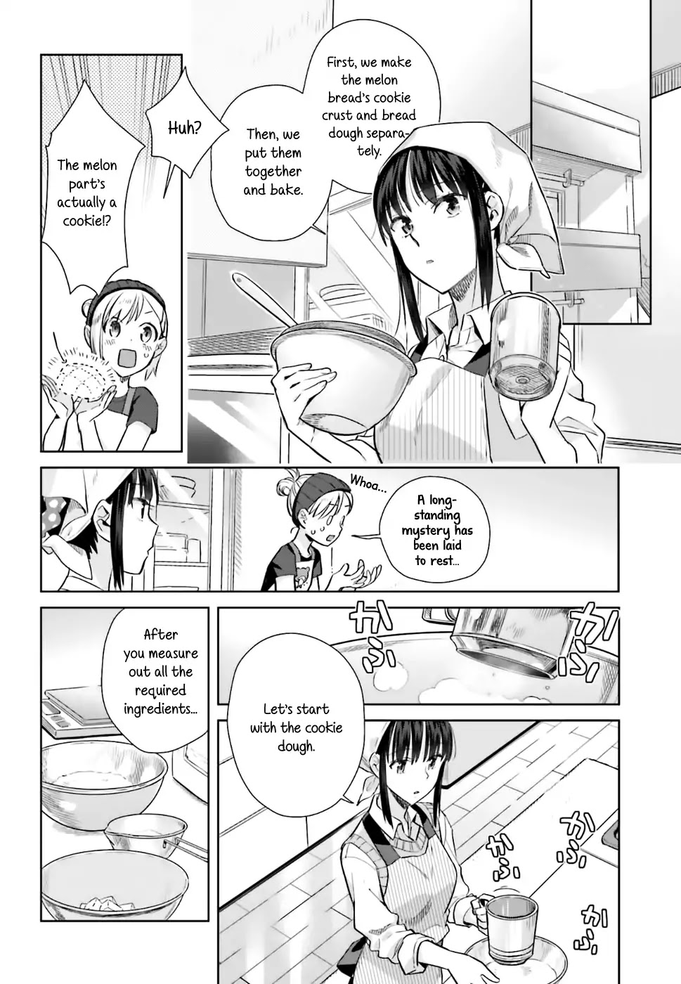 Shinmai Shimai no Futari Gohan Chapter 26 page 8 - Chapter 26: Melon Bread