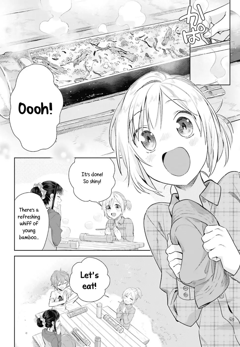 Shinmai Shimai no Futari Gohan Chapter 27 page 12 - Chapter 27: Mountain Greens With Rice