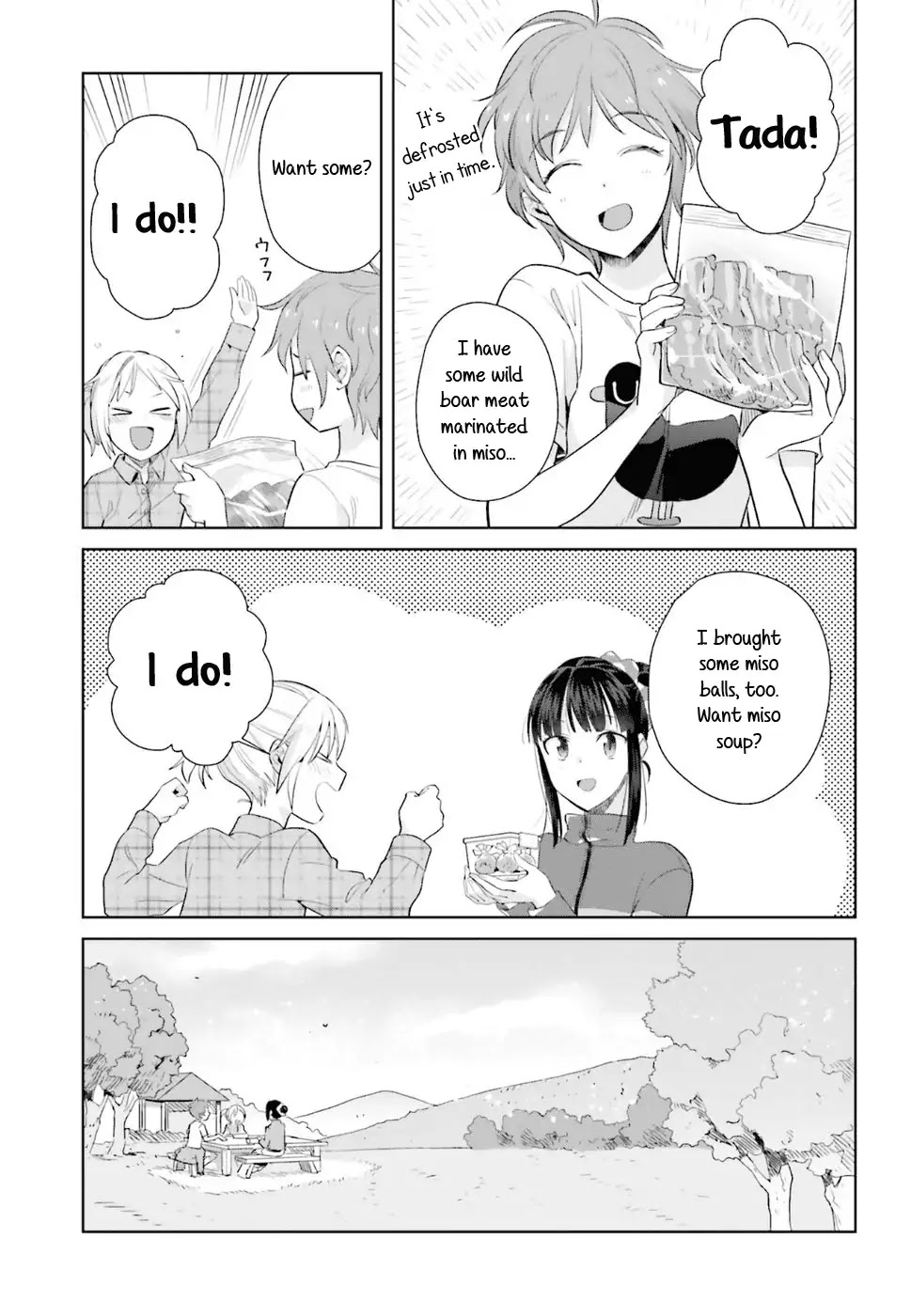 Shinmai Shimai no Futari Gohan Chapter 27 page 15 - Chapter 27: Mountain Greens With Rice