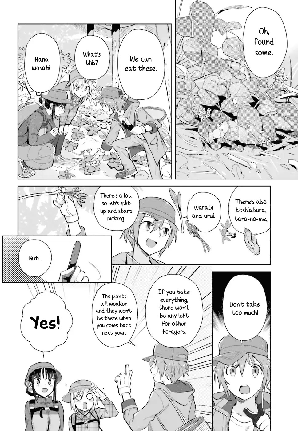 Shinmai Shimai no Futari Gohan Chapter 27 page 6 - Chapter 27: Mountain Greens With Rice