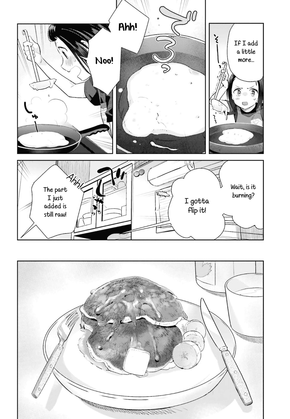 Shinmai Shimai no Futari Gohan Chapter 28.5 page 8 - Chapter 28.5: At Shinoda's Home
