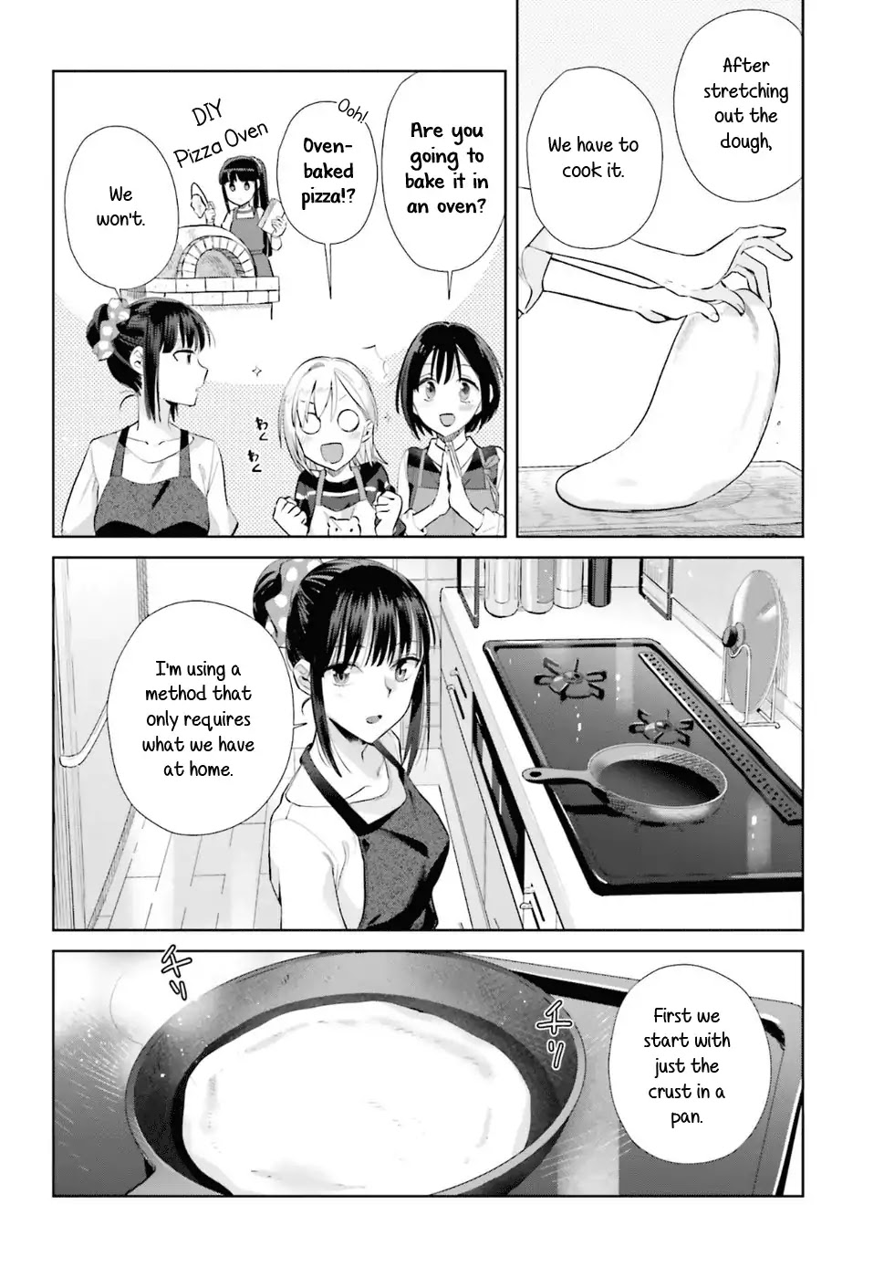 Shinmai Shimai no Futari Gohan Chapter 28 page 10 - Chapter 28: Pizza