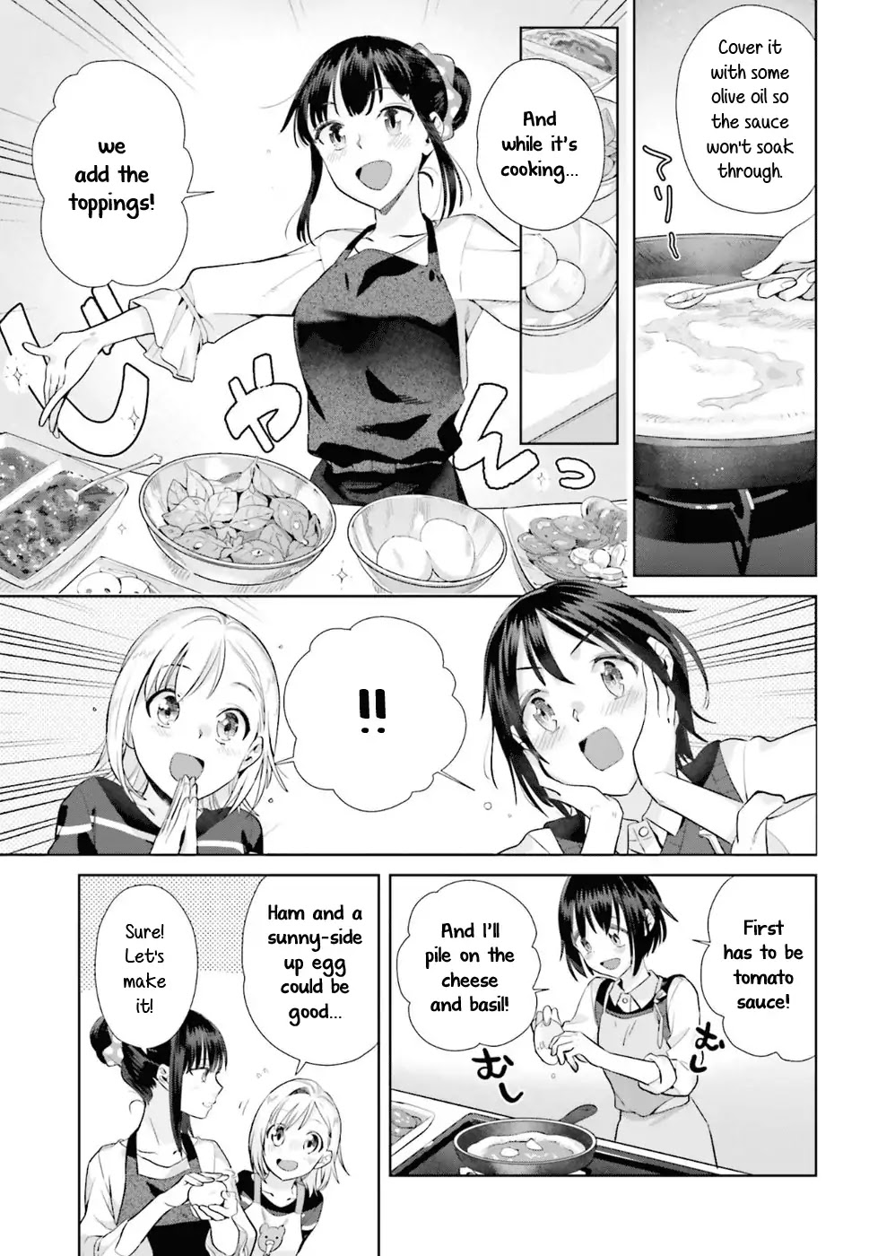 Shinmai Shimai no Futari Gohan Chapter 28 page 11 - Chapter 28: Pizza
