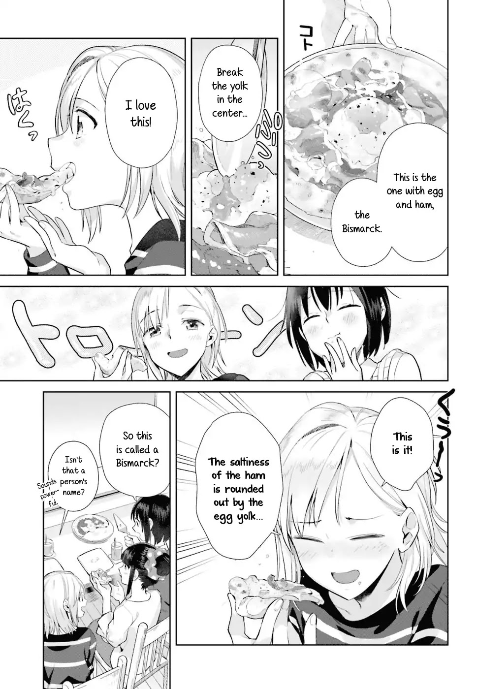 Shinmai Shimai no Futari Gohan Chapter 28 page 15 - Chapter 28: Pizza