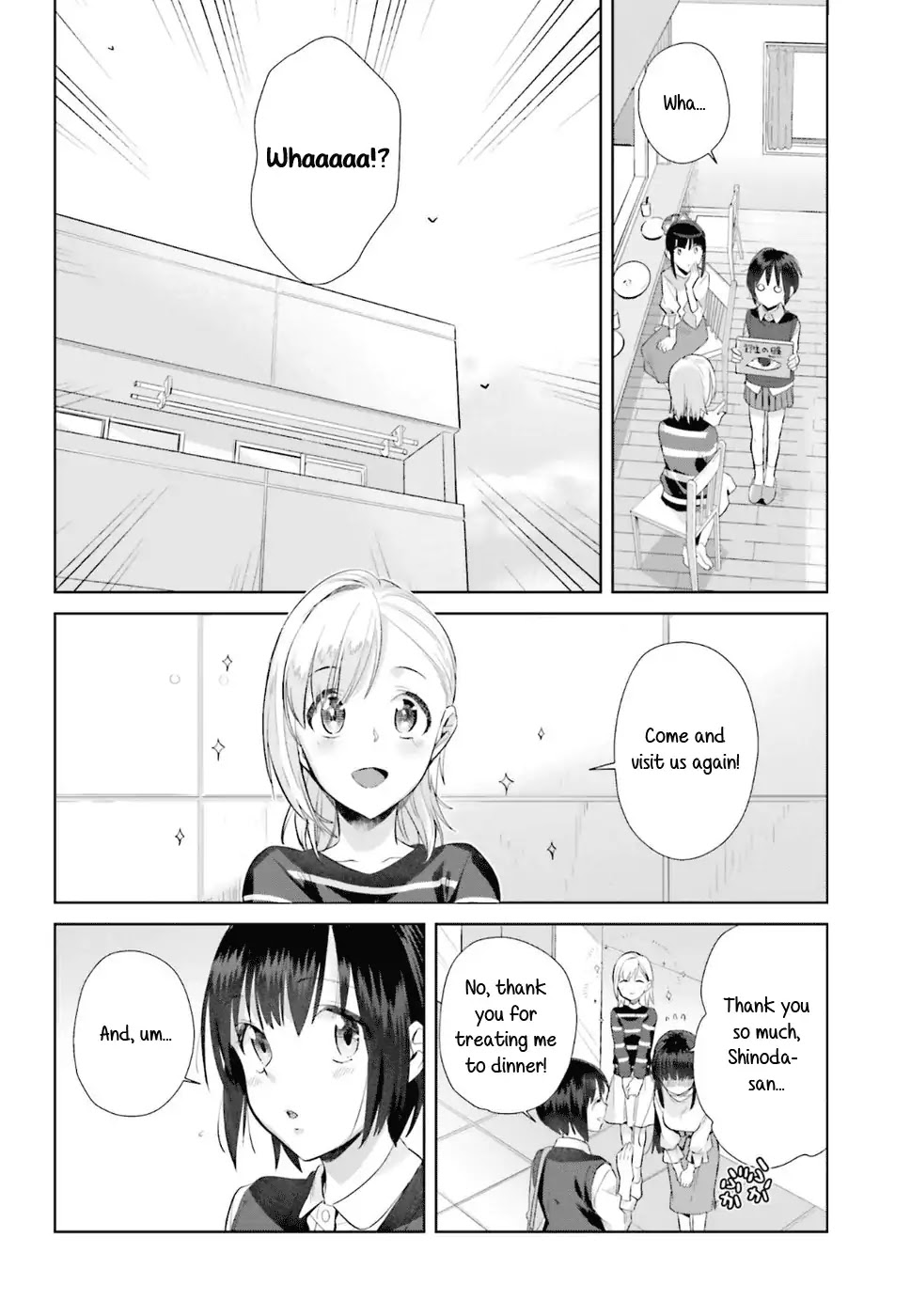 Shinmai Shimai no Futari Gohan Chapter 28 page 18 - Chapter 28: Pizza