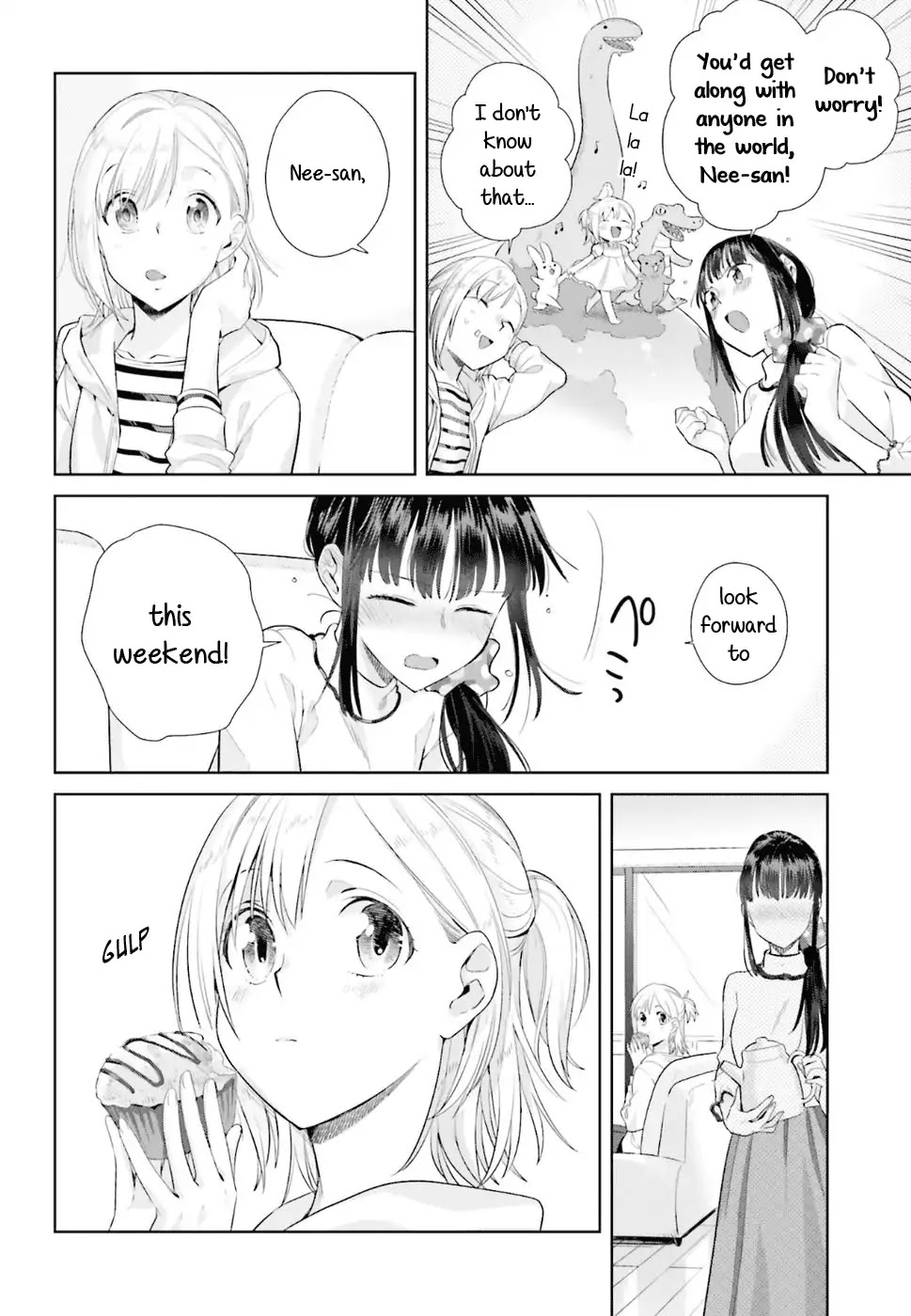 Shinmai Shimai no Futari Gohan Chapter 28 page 2 - Chapter 28: Pizza