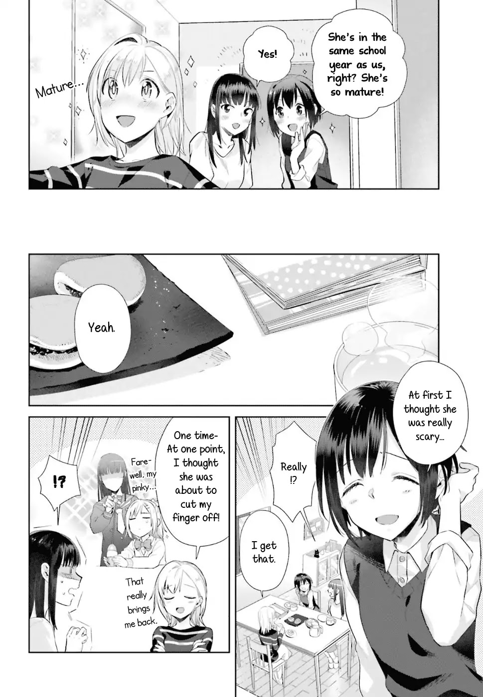 Shinmai Shimai no Futari Gohan Chapter 28 page 6 - Chapter 28: Pizza