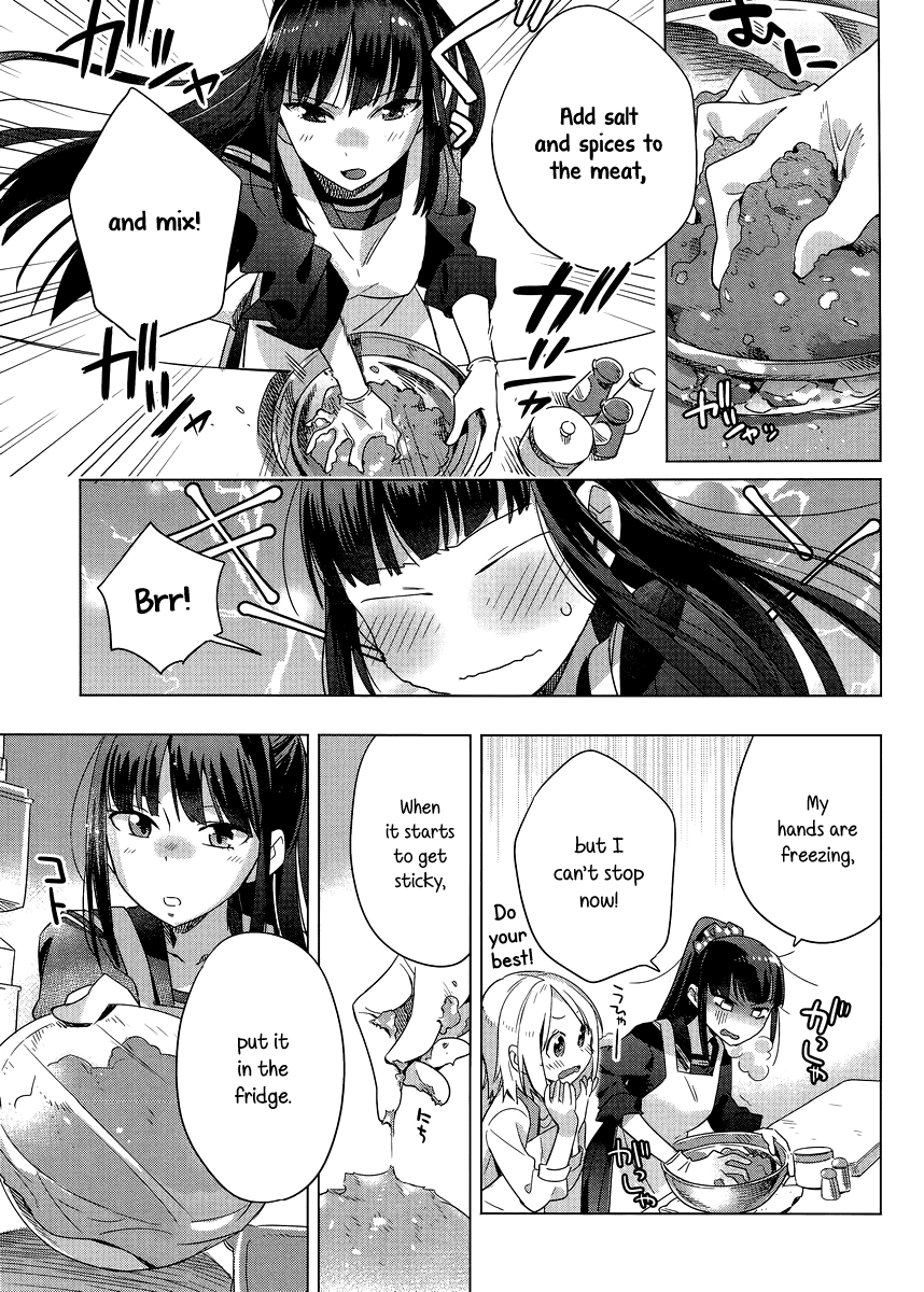 Shinmai Shimai no Futari Gohan Chapter 3 page 19 - Chapter 3: Negi Sausage
