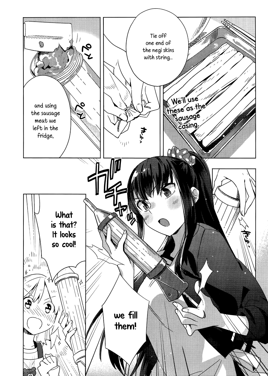 Shinmai Shimai no Futari Gohan Chapter 3 page 21 - Chapter 3: Negi Sausage