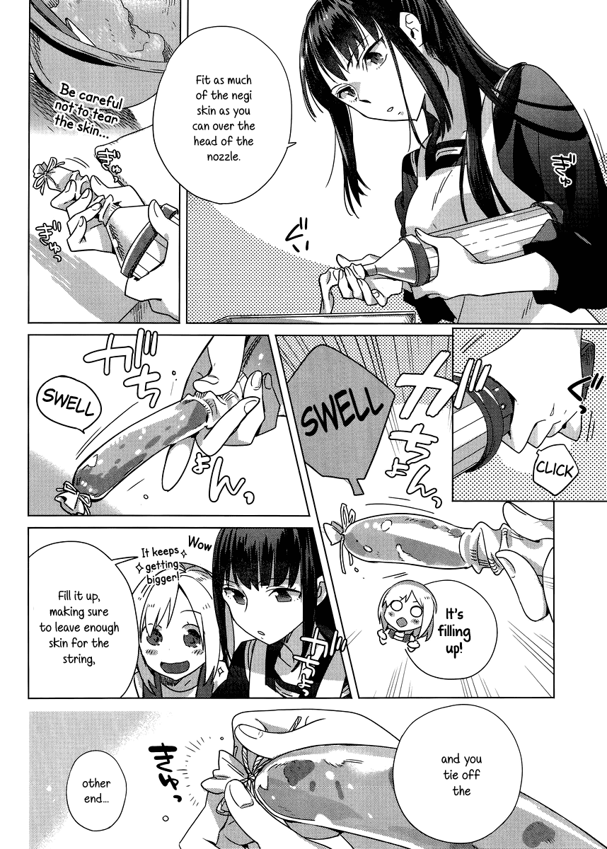 Shinmai Shimai no Futari Gohan Chapter 3 page 22 - Chapter 3: Negi Sausage