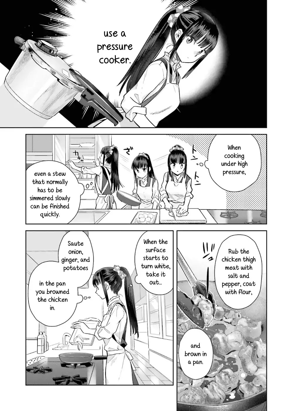 Shinmai Shimai no Futari Gohan Chapter 30 page 13 - Chapter 30: Cream Stew