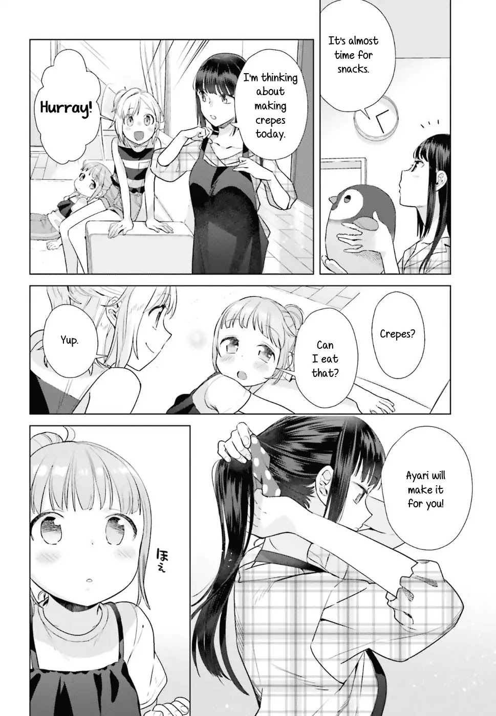 Shinmai Shimai no Futari Gohan Chapter 31 page 10 - Chapter 31: Crepe