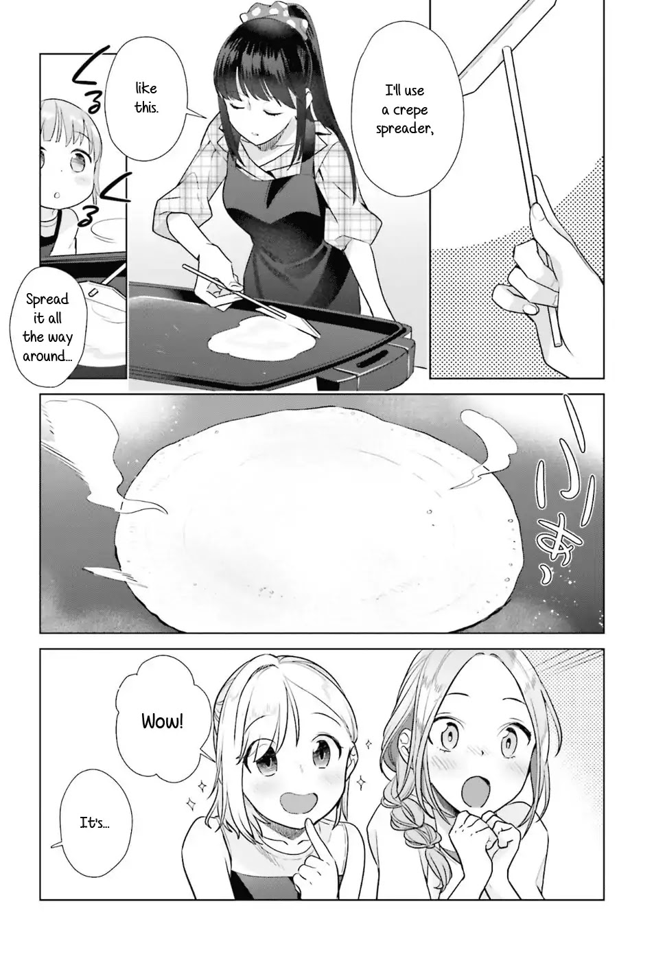 Shinmai Shimai no Futari Gohan Chapter 31 page 12 - Chapter 31: Crepe