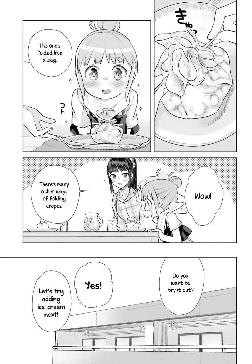 Shinmai Shimai no Futari Gohan Chapter 31 page 21 - Chapter 31: Crepe